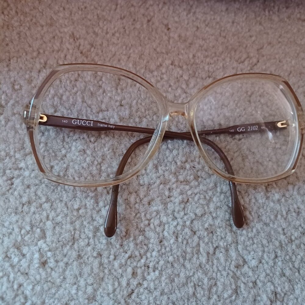 Vintage Gucci GG 2102 Vintage Optical Frames Made in Italy
